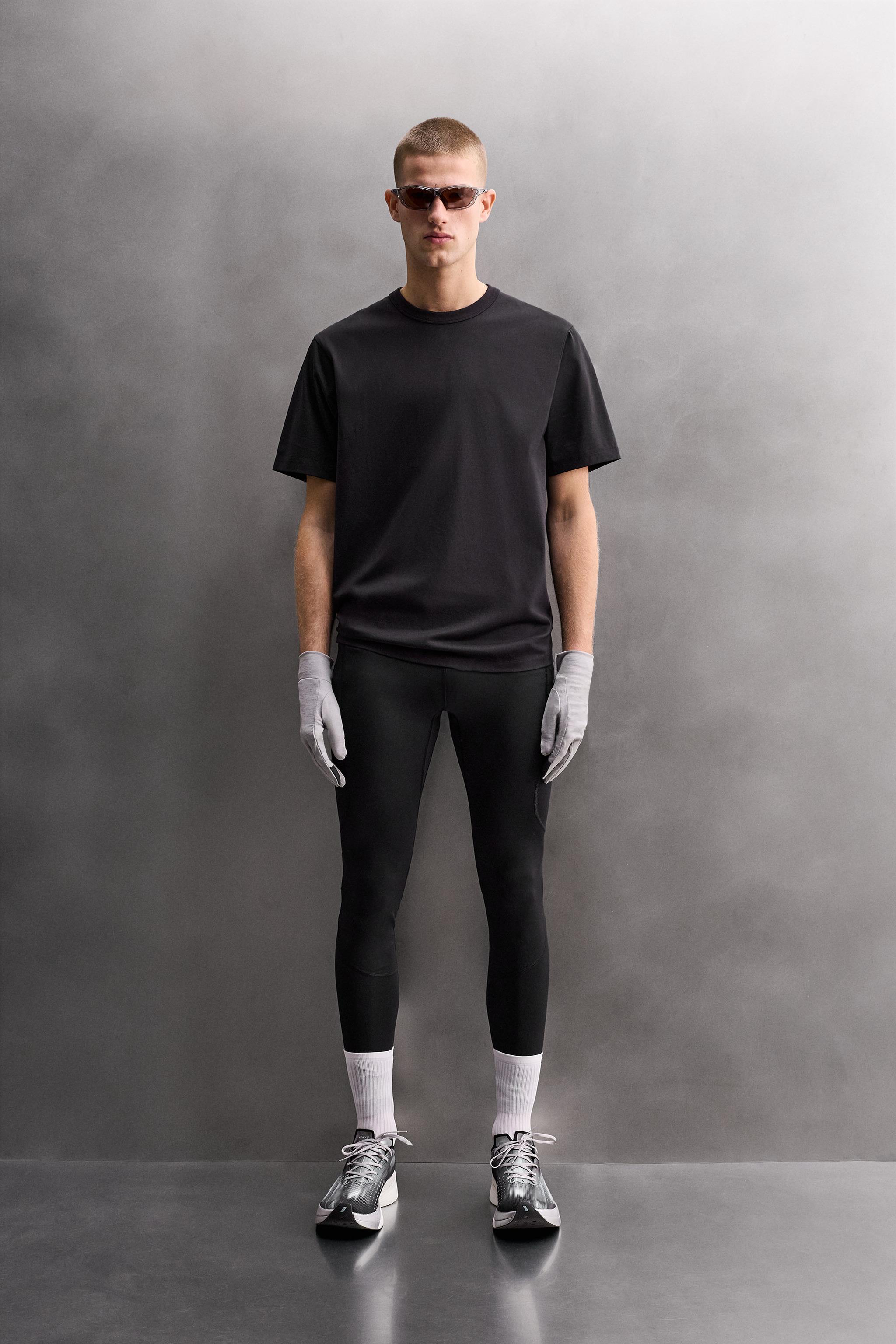 COTTON BLEND TECHNICAL T-SHIRT